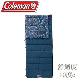 [ Coleman ] COZY II 海軍藍睡袋 C10 / 可放在洗衣機水洗 / CM-34773