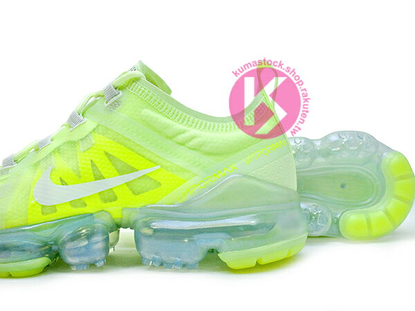 2019 最新廣告強力主打NIKE WMNS AIR VAPORMAX 2019 女鞋螢光黃透氣半