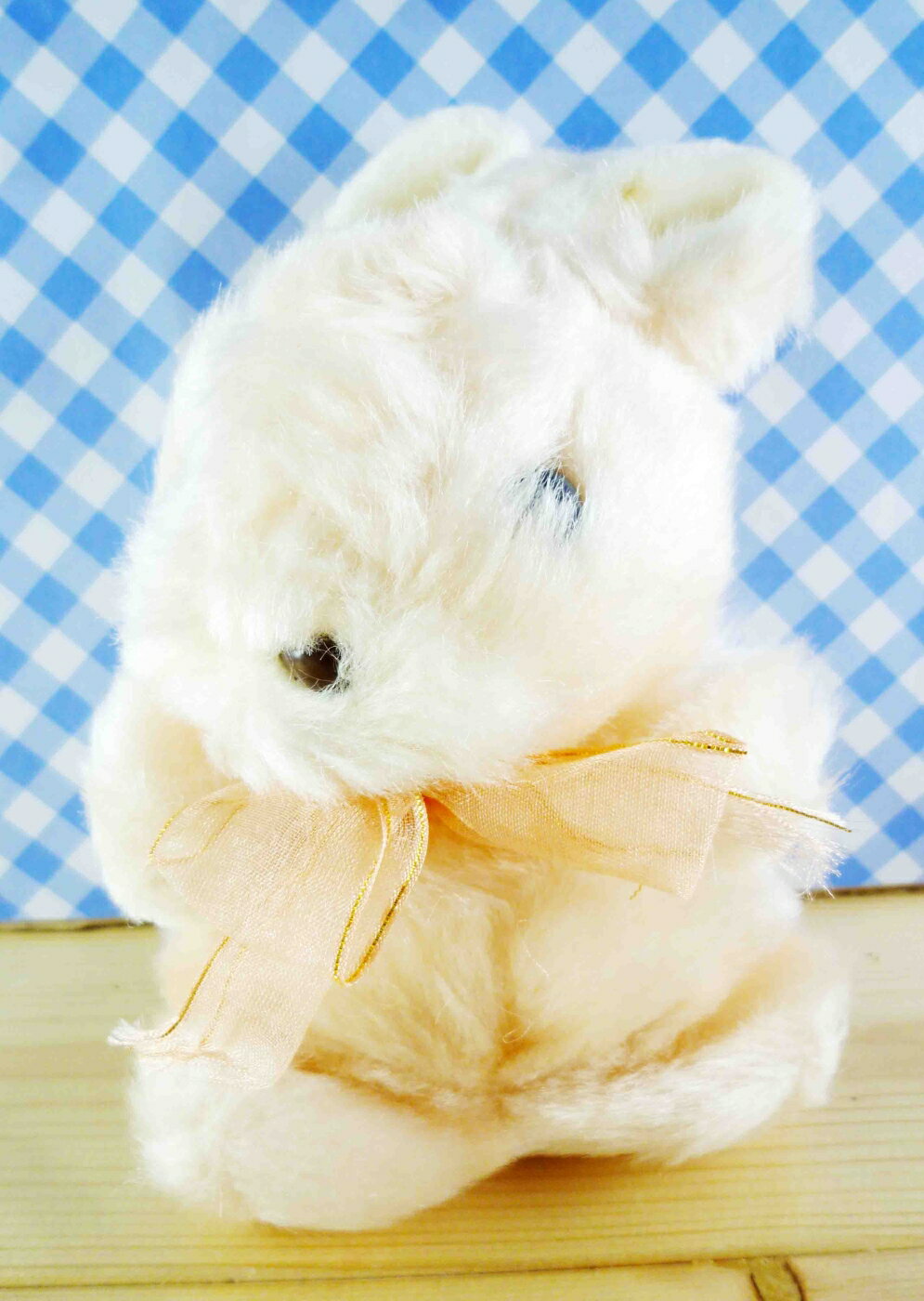 【震撼精品百貨】日本精品百貨 絨毛玩偶-兔子造型-橘毛 震撼日式精品百貨