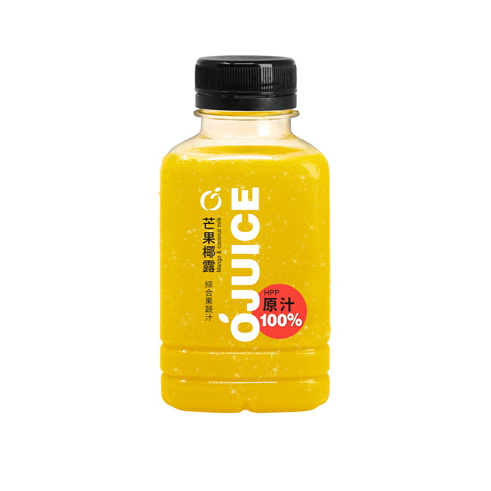 【OJUICE歐吉斯】芒果椰露綜合果蔬汁(300ml) 6入、12入、24入/箱