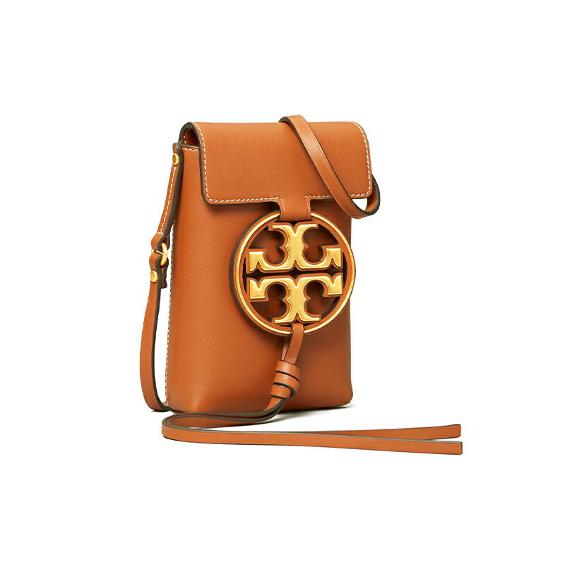 精選★TORY BURCH MILLERMETAL-LOGO手機斜挎包 61183(預購+黑現貨整新) ~【夏日美包★菲尼斯 國際精品↘3折起】 2