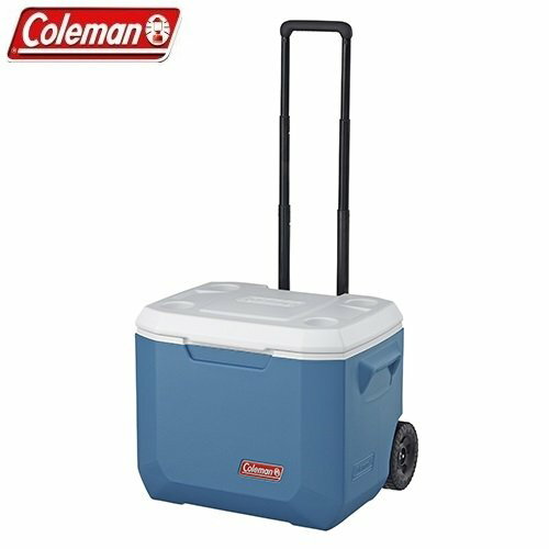 [ Coleman ] 47L Xtreme 冷冽藍拖輪冰箱 / 五日鮮 / 保冷箱 / 冰箱 / 冰筒 / 公司貨 CM-3087