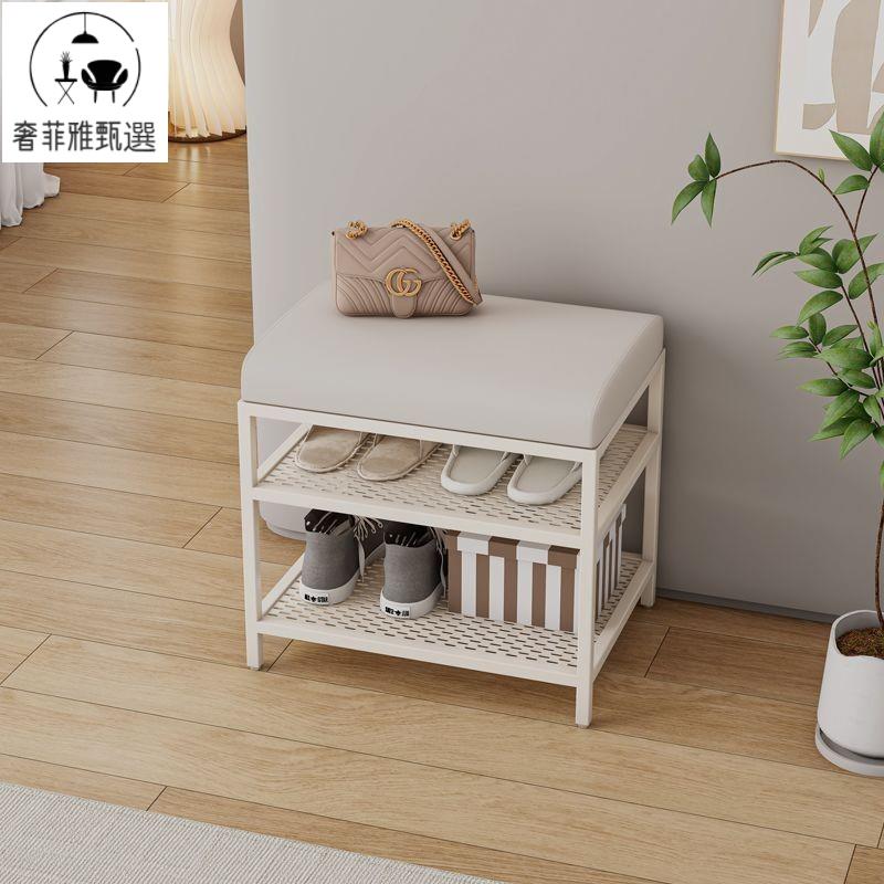 全網低價 換鞋凳門口家用小凳子創意可坐鞋櫃衣帽間試鞋矮凳進門入戶穿鞋凳 SFY6-25 快速出貨 開發票