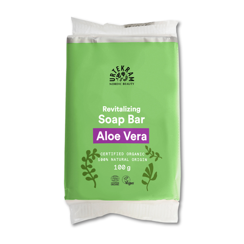 丹麥 Urtekram 亞堤克蘭 蘆薈滋養皂 100g 香皂 肥皂 清潔 香氛皂 滋潤 保濕 附發票【心心哈德】現貨 全館499超取免運