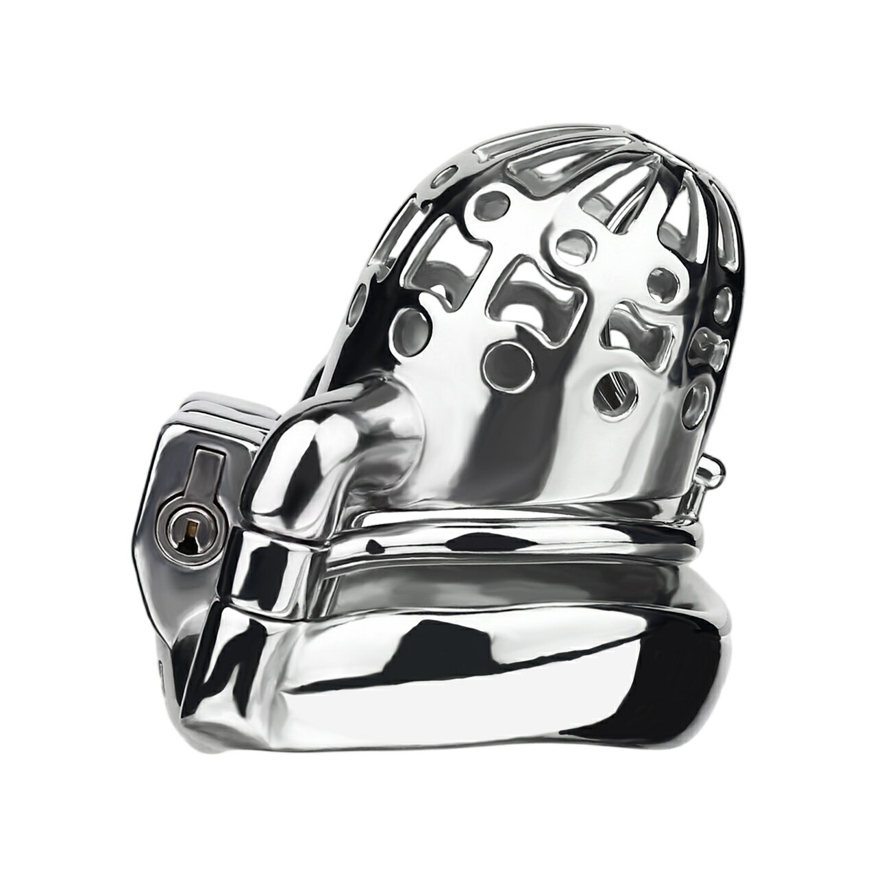 台灣公司可開發票】【籠中獸】PA環金屬貞操鎖禁欲戒擼鳥籠正極鎖男用禁錮JJ貞潔鎖| 家家好購| 樂天市場Rakuten