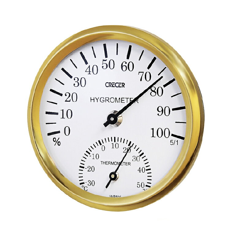 《CRECER》溫濕度計 指針型 Thermo-Hygrometer