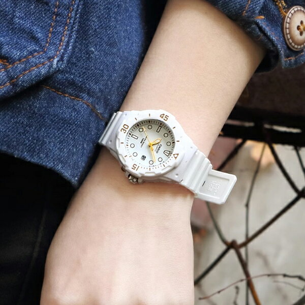 【全館95折】日本 CASIO 卡西歐 經典款 女錶 男錶 防水 白金配色 LRW-200H-7E2JF 日本正版 該該貝比日本精品 7