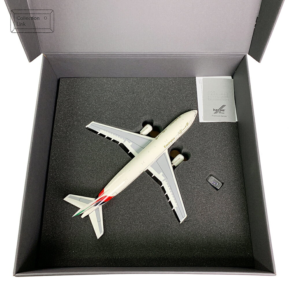 Herpa 1:200 Premium-Series airbus A300-600 Emirates 飛機模型