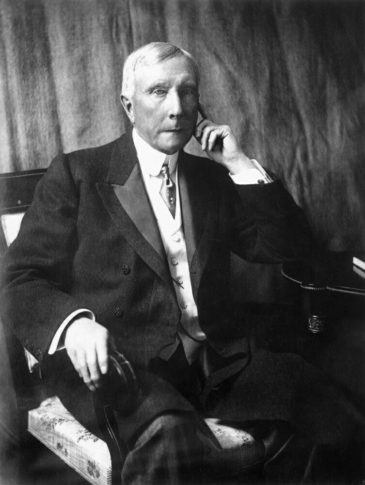 Posterazzi John D Rockefeller N(18391937) American Oil Magnate Rolled