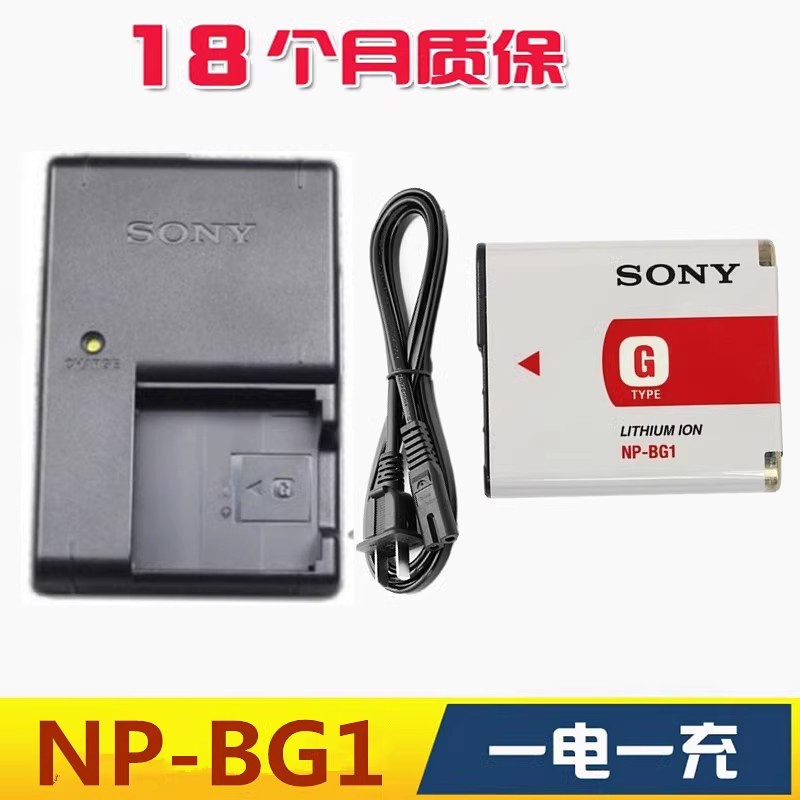 【臺灣公司 可開發票】索尼DSC-T20 T100 WX1 WX10 HX10 HX30 N1相機NP-BG1電池+充電器