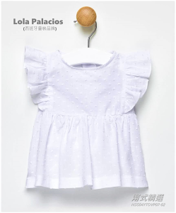 [歐洲進口] Lola Palacios, 女童襯衫, 典雅氣質, 身高102公分, 現貨唯一
