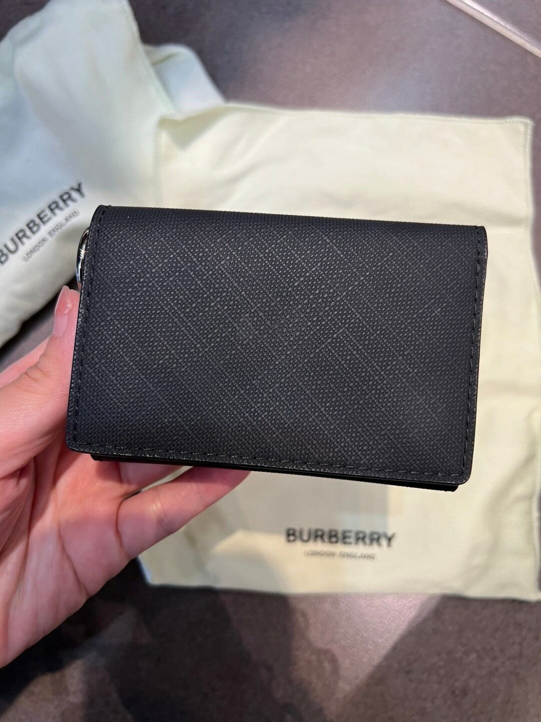 Burberry 三折短夾 皮夾 男生短夾 女生短夾