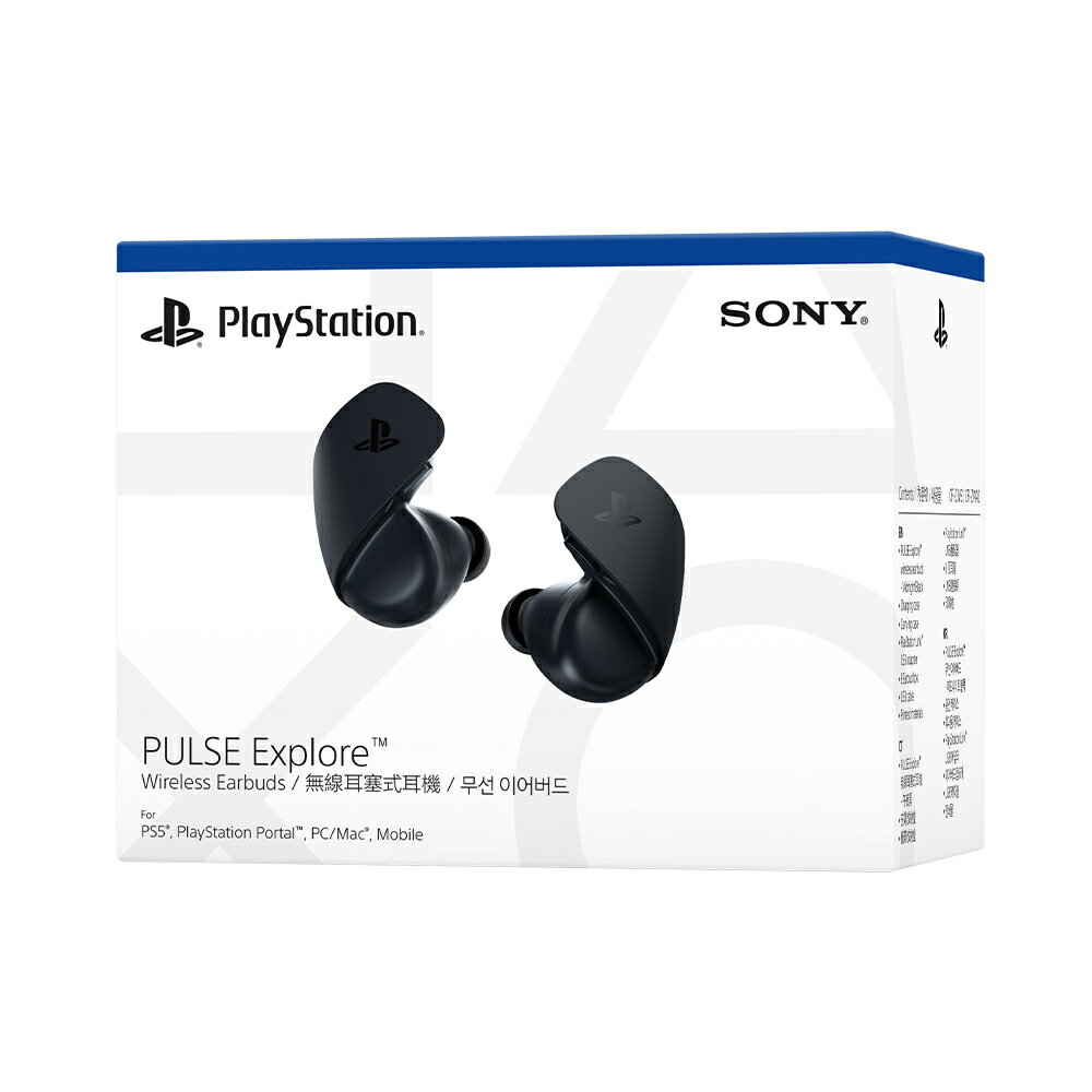 【PS5 周邊】PULSE Explore 無線耳塞式耳機《午夜黑》【三井3C】