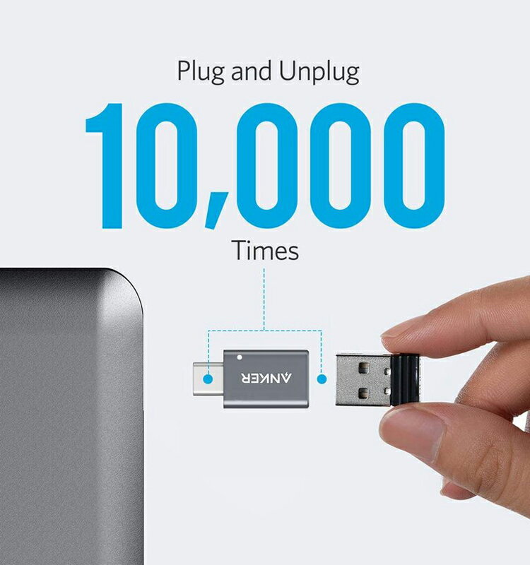 耀您館★美國Anker USB-C to USB 3.0轉接頭即Type-C轉USB轉接器B87310A1(2入)適Apple蘋果Mac電腦iPad平板Macbook筆電【全館299超取免運】【APP下單點數4倍送】 6
