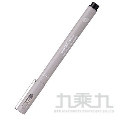 三菱 簽字筆0.1mm PIN01-淺灰【九乘九購物網】