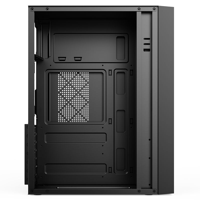 【最低價】【公司貨】積至EVESKY 復興號 電腦機箱臺式全側透商務游戲水冷ATX大板機箱 5