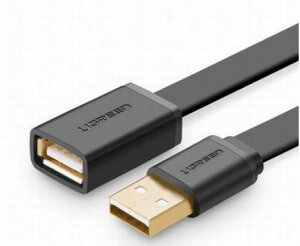 【USB2.0延長線-公對母-300cm-1條/組】電腦U盤滑鼠鍵盤USB加長資料連線線(長度可訂)-586062