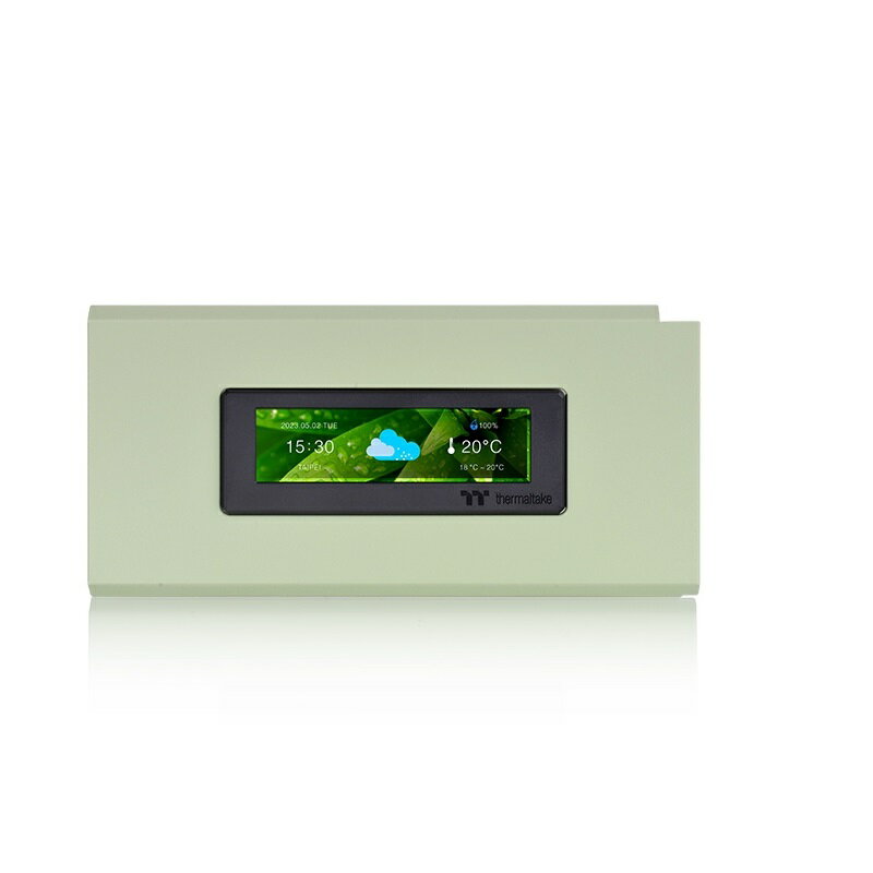【獨家！另享10%回饋】曜越 Ceres 300 LCD 3.9吋面板 抹茶綠限定/AC-064-OOENAN-A1