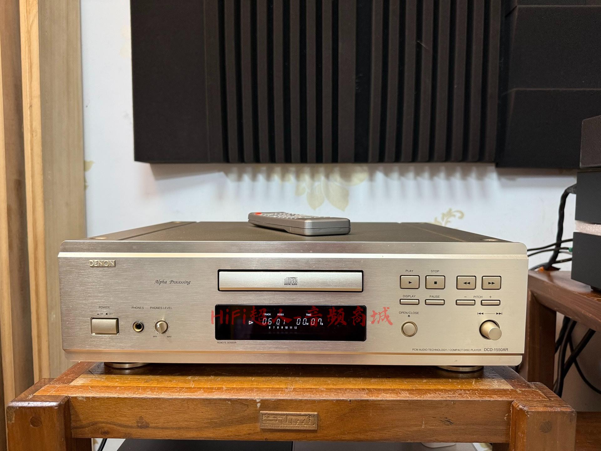 日本天龍 DENON DCD-1550AR CD播放機 美國BB公司零件 夏普光頭 220V 音質純淨 高階音響設備 收【HiFi超人-音訊商城】