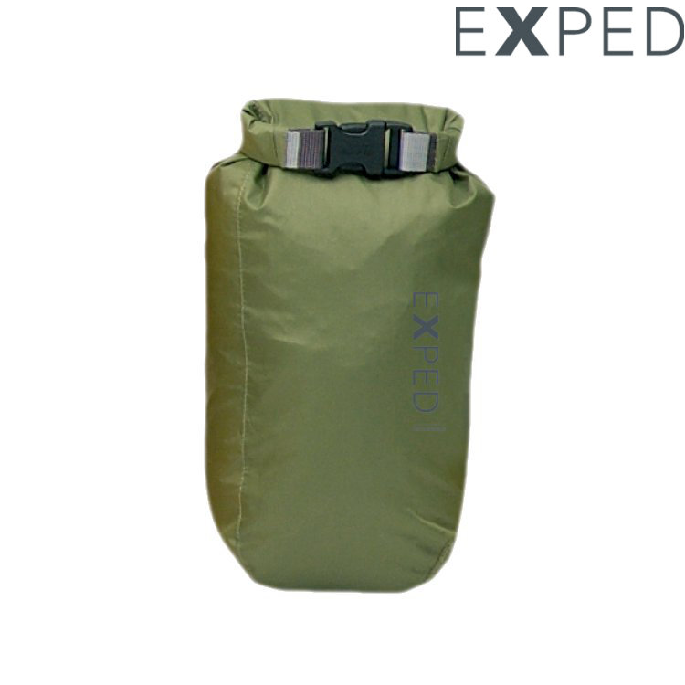 Exped Fold Drybag 3升背包防水袋/防水內袋/防水內套 XS 墨綠 99382