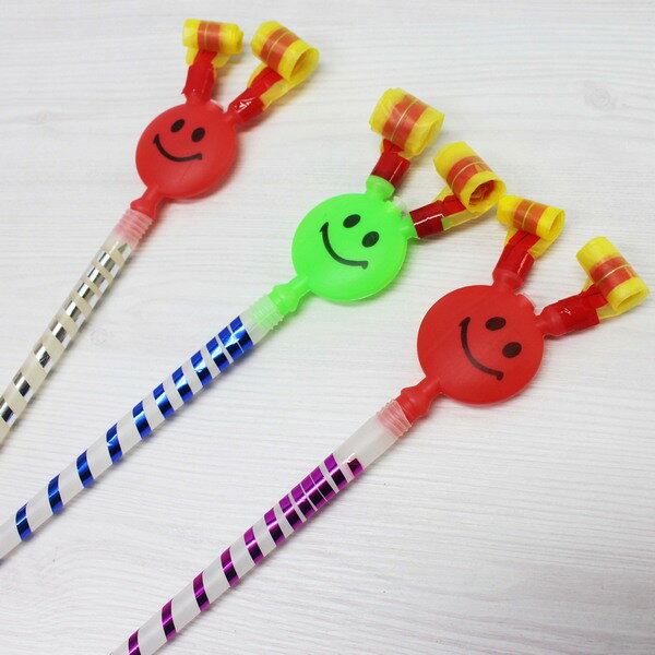 大雙管笑臉吹龍 象鼻童玩 長36cm/一件800支入(促15) 吹笛 YF0339【領券滿額再折千12/31止】 2