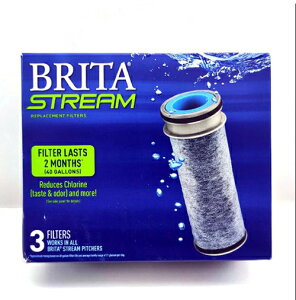 [4美國直購] Brita Stream 濾水壺 濾芯 濾心 3入 Pitcher Water Filter 每支可用約2個月(151公升)