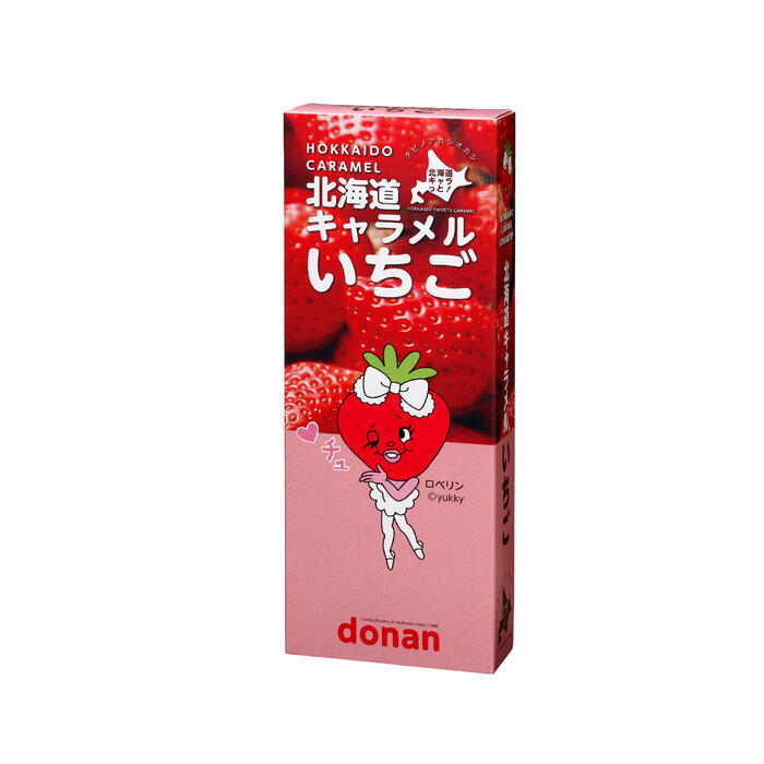 道南食品 北海道草莓牛奶糖 18顆 北海道 特產 菓子 禮品 牛奶糖 草莓 日本必買 | 日本樂天熱銷