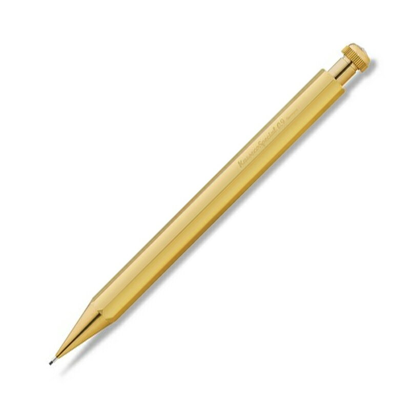 預購商品 德國 KAWECO SPECIAL 系列自動鉛筆 0.9mm 黃銅 4250278613426 /支