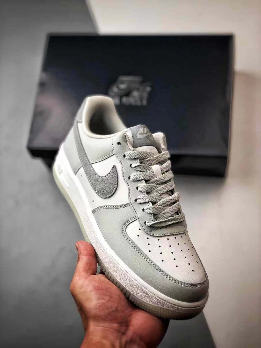 Nike Air Force 1 '07 Low 灰白 男女鞋