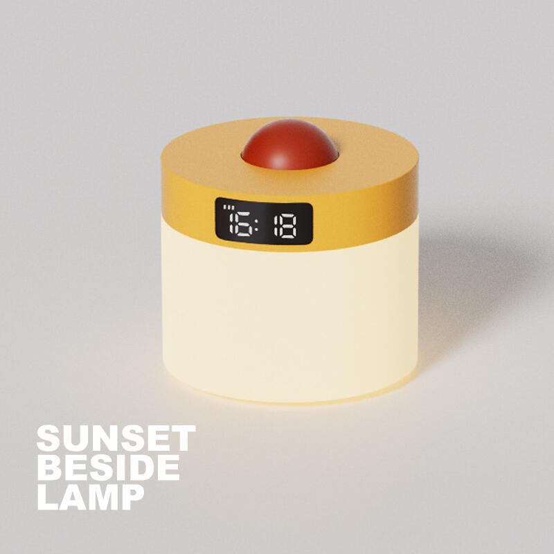 SUNSET BESIDE LAMP | 落日床頭 伴睡氛圍燈 冷暖光調節 遙控設計