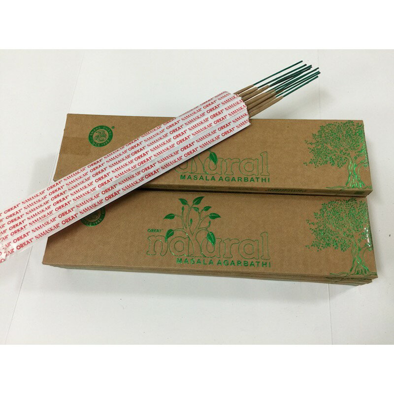 [綺異館] 印度香 蛇牌 草本香 線香 ORKAY NATURAL MASALA 嚴選高品質精油 另售印度皂
