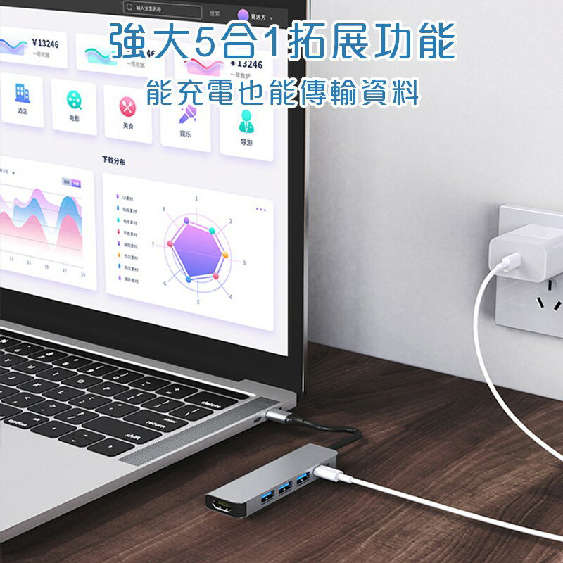 現貨折扣-聯想thinkplus65W充電器_輕量筆電電源_lenovo適TYPE-C_Macbook-SWITC-黑 8