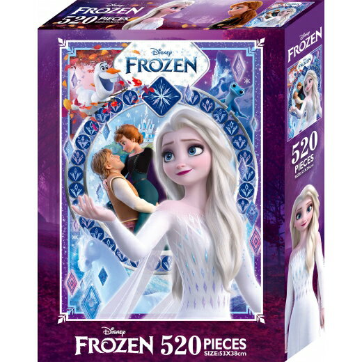 《 Disney 迪士尼 》冰雪奇緣 520片盒裝拼圖(C) 東喬精品百貨