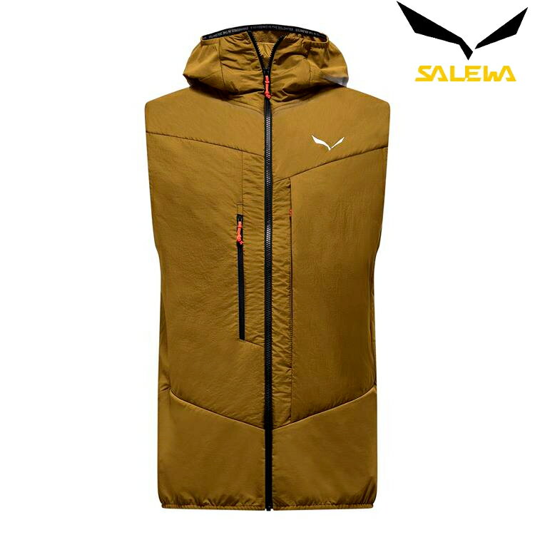 Salewa Sella Durastretch/Tirolwool® Responsive Hybrid Vest 男款 防風背心 28994 7020 金棕