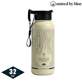 [ United by blue ] 不鏽鋼保溫瓶 945ml 木紋米 / 707-277-184
