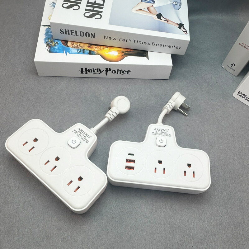 跨境源頭廠家美標美規轉換器插座usb+type-c快充電排插座轉換插頭【Snowbelle優選】