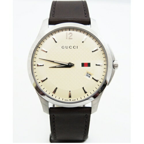 送禮首選★【GUCCI G-TIMELESS】超薄時尚腕錶/40mm/咖啡(YA126303) 附提袋【全館滿額折價★APP下單點數4倍送】線上購買享 實體門市同步服務