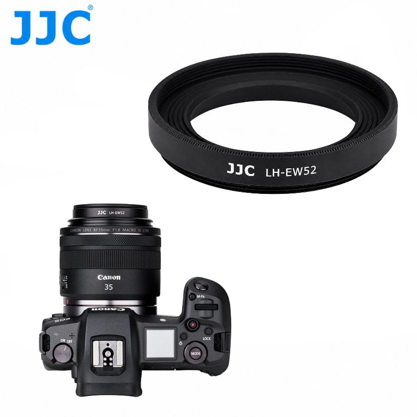 JJC EW-52【CANON LH-EW52 遮光罩】RF 35mm F1.8 IS STM【中壢-水世界】