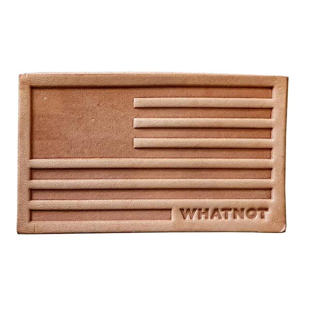 WHATNOT Leather Patch 皮革布章 LP-01