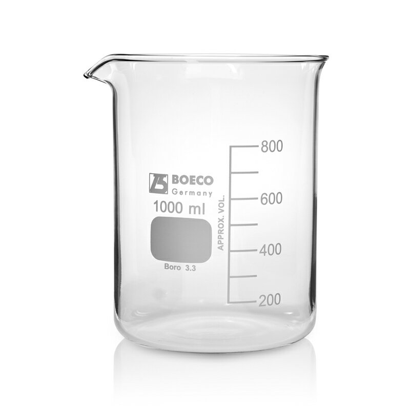 《BOECO》低型燒杯 Beaker, Griffin, Low Form