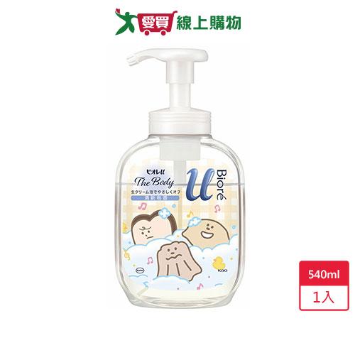 BIORE蜜妮 THE BUTTER沐浴慕絲清新皂香540ml【愛買】