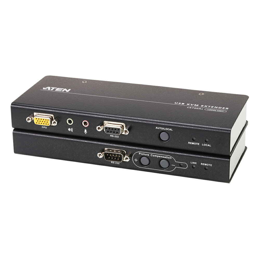 【預購】ATEN CE750A USB VGA/Audio Cat 5 KVM延長器 (1280 x 1024@200公尺)