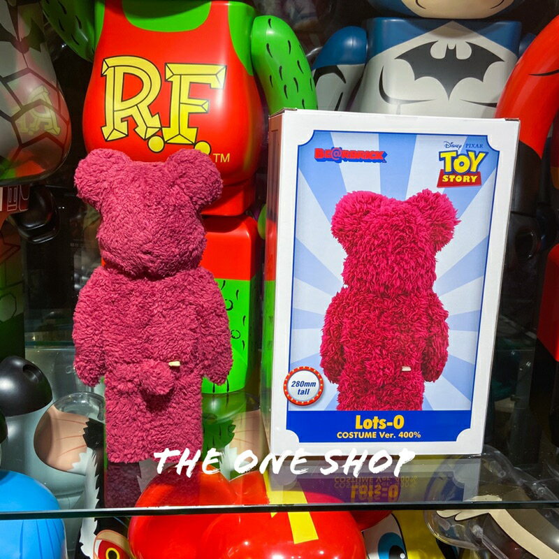 TheOneShop BE@RBRICK Toy Story Lots-O 熊抱哥毛絨版玩具總動員400