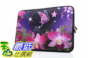 [106美國直購] 防護袋 YIDA 15-15.6吋 B01LPZY428 Laptop Sleeve Case Handle Bag Neoprene Cover, Dancing Butterfly