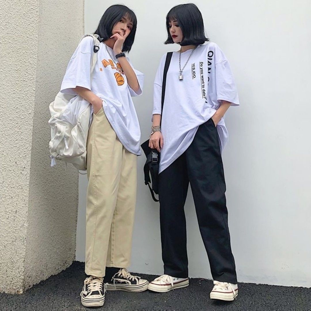 新款寬鬆收腳口棉休閒褲(預購)pn003087