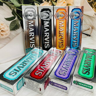 牙膏界愛馬仕 義大利 Marvis 薄荷牙膏 85ml (8種口味)|全店$199免運 牙膏界愛馬仕 義大利 Marvis 薄荷牙膏 85ml (8種口味)|全店$199免運-日韓小潼-彩妝保養推薦