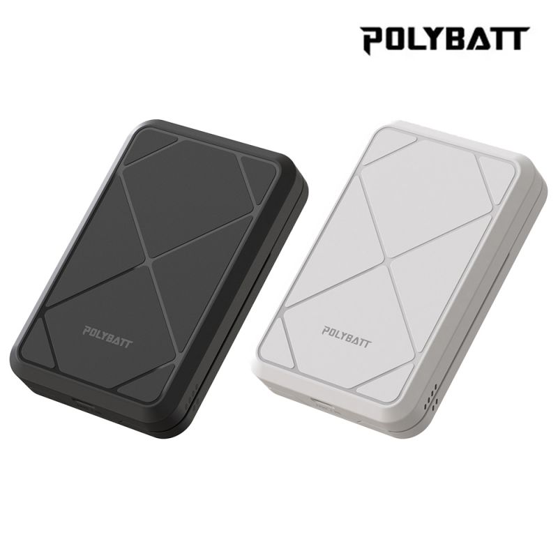 行動電源 POLYBATT Qi2 27W 旗艦級行動電源(10000mAh) 支援 MagSage 磁吸行動電源 旅行行動電源 【愛瘋潮】