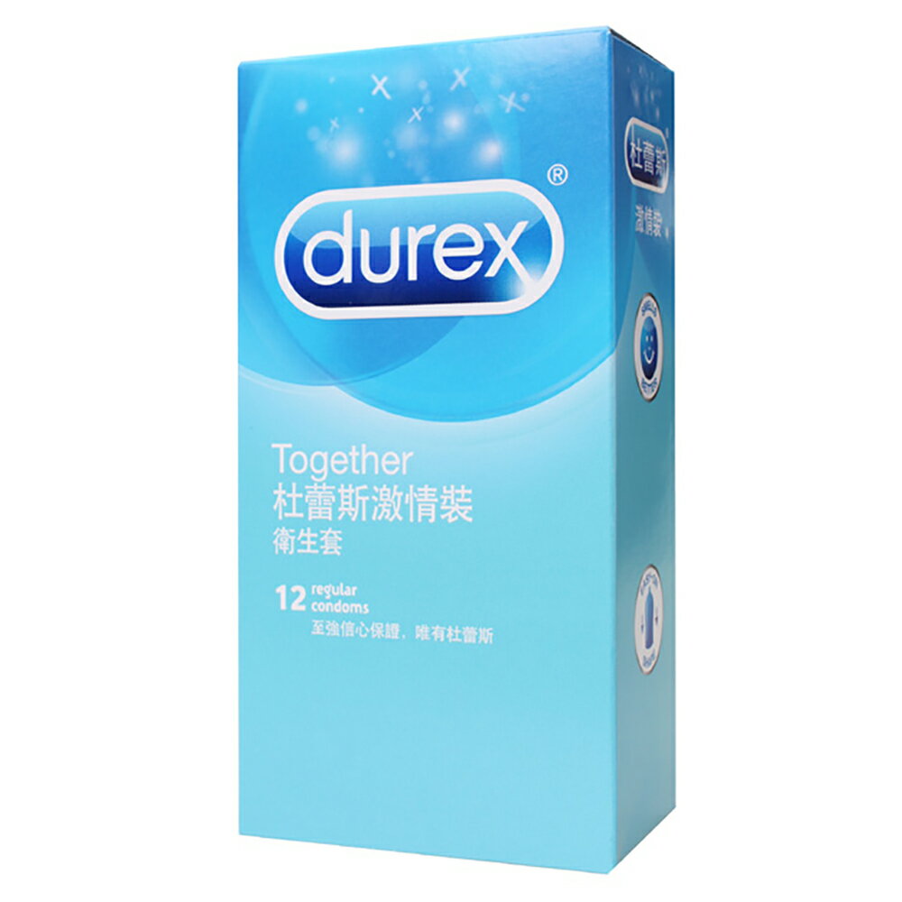 Durex 杜蕾斯激情裝保險套 12入裝【本商品含有兒少不宜內容】