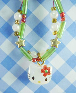 【震撼精品百貨】Hello Kitty 凱蒂貓 限定版手機吊飾-聖誕長珠珠 震撼日式精品百貨
