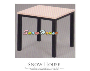 ╭☆雪之屋居家生活館☆╯R440-08 通用烤黑腳小茶几/餐桌/茶桌/咖啡桌/置物桌*白橡木色